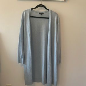 Ann Taylor Light Blue Wool Cardigan